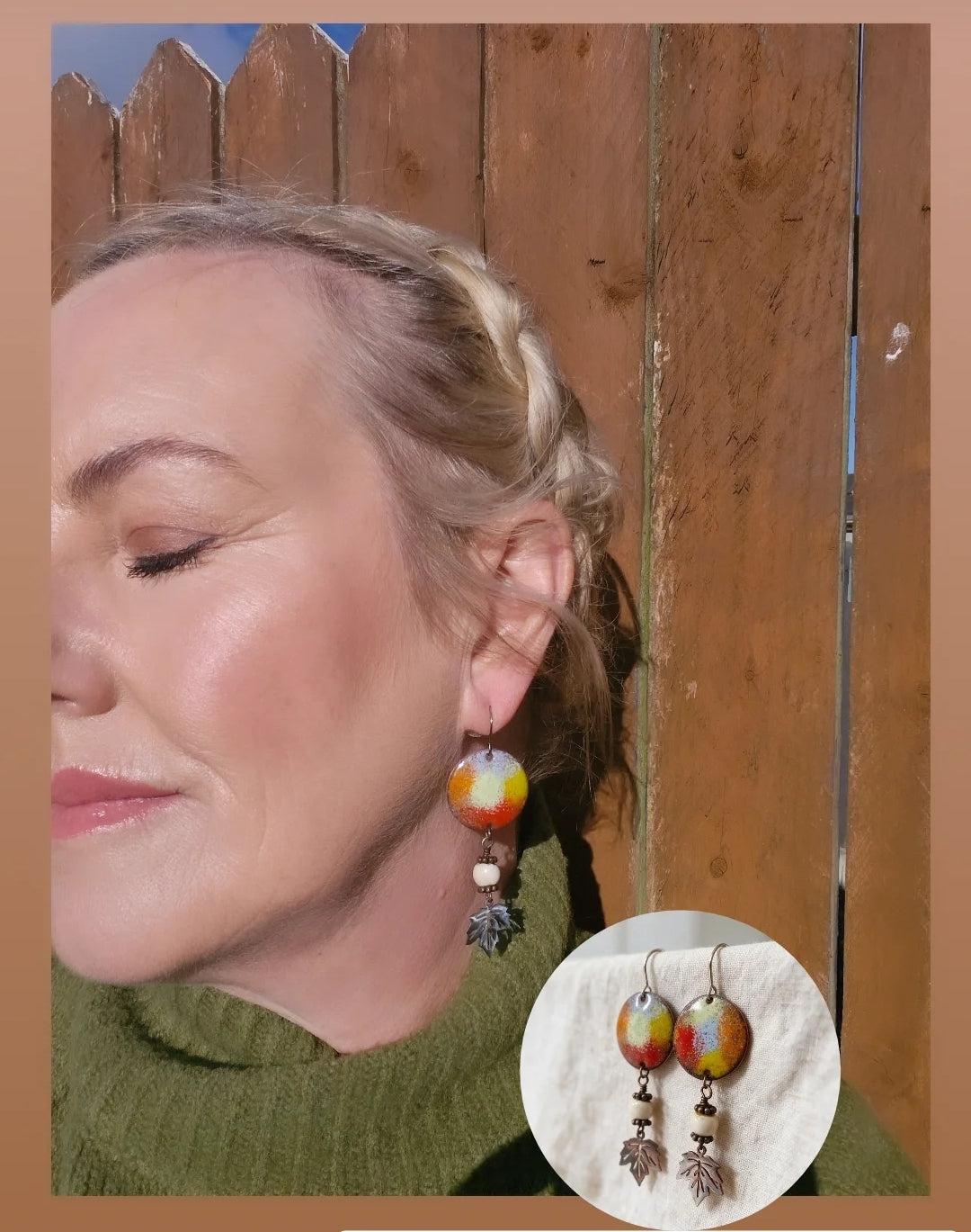 Harvest Patchwork Earrings