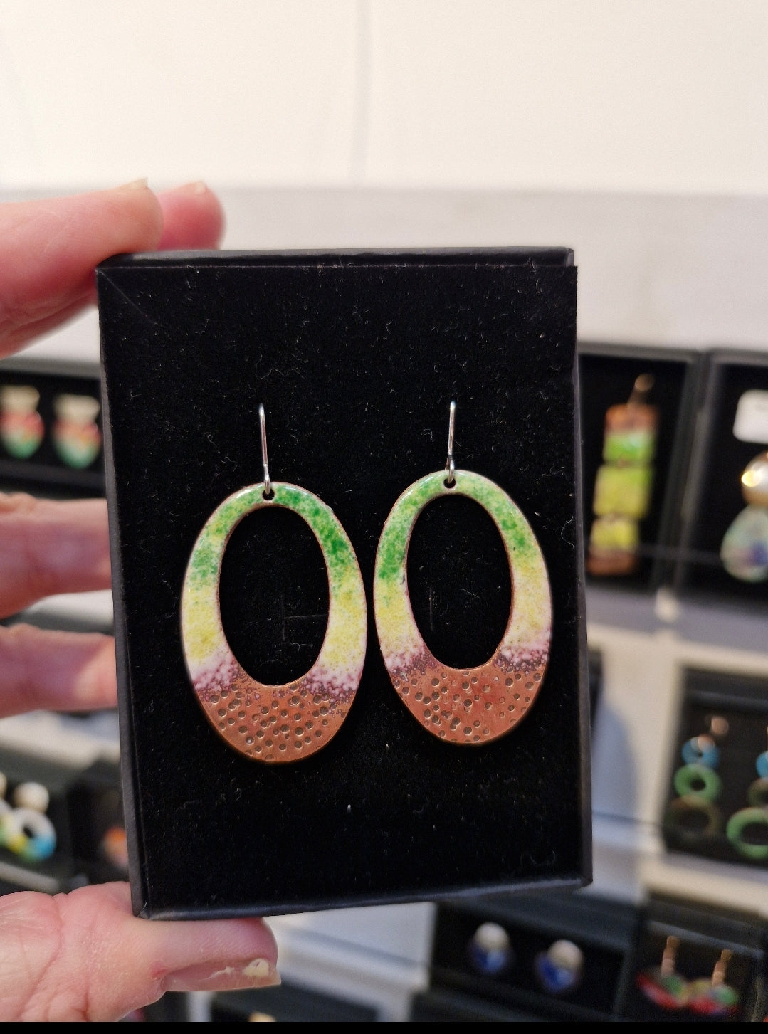 Green and Yellow Hoops