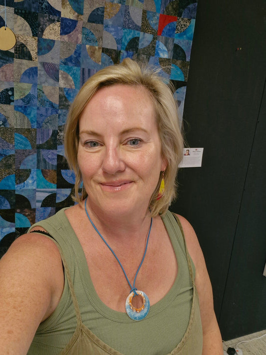 The Ritual of Making: Hand fored Enamel Earrings