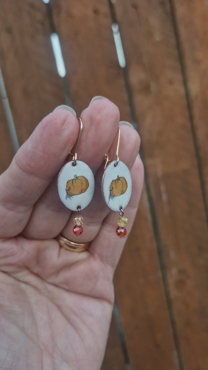 Pumpkin Patch Earrings