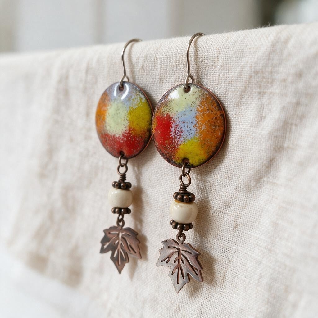 Harvest Patchwork Earrings
