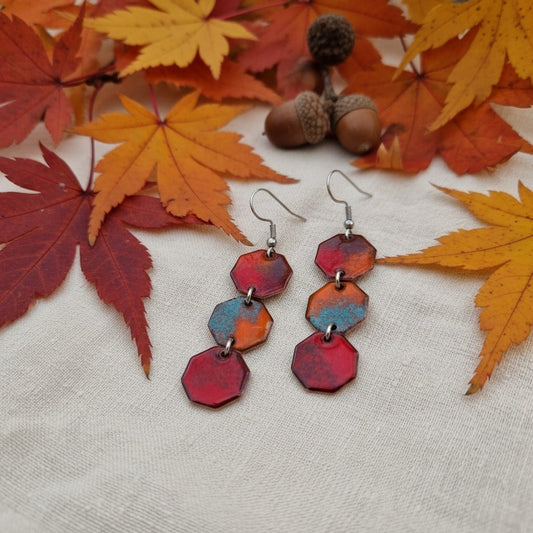 Autumn Cascade Earrings